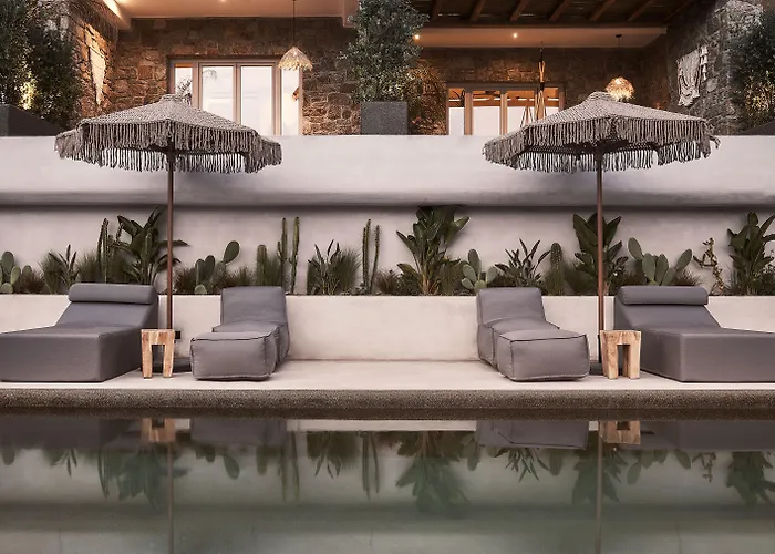 Szálloda Amyth Of Mykonos Agios Stefanos (adults Only) Ájosz Sztéfanosz